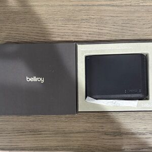 Bellroy Black Leather Key & Card Holder Wallet